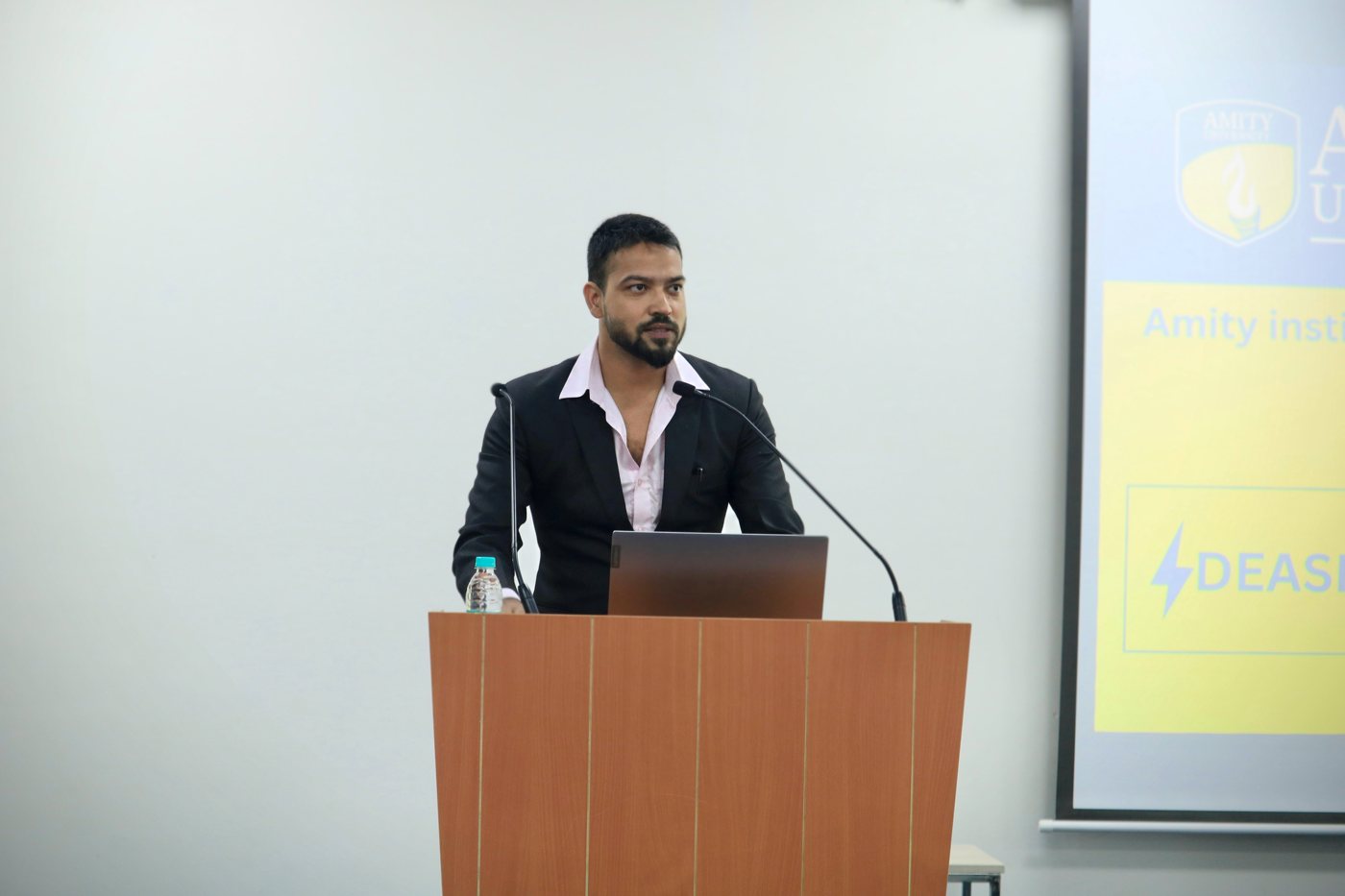 Chief guest at a university innovation summit — MD Afsar Hussain