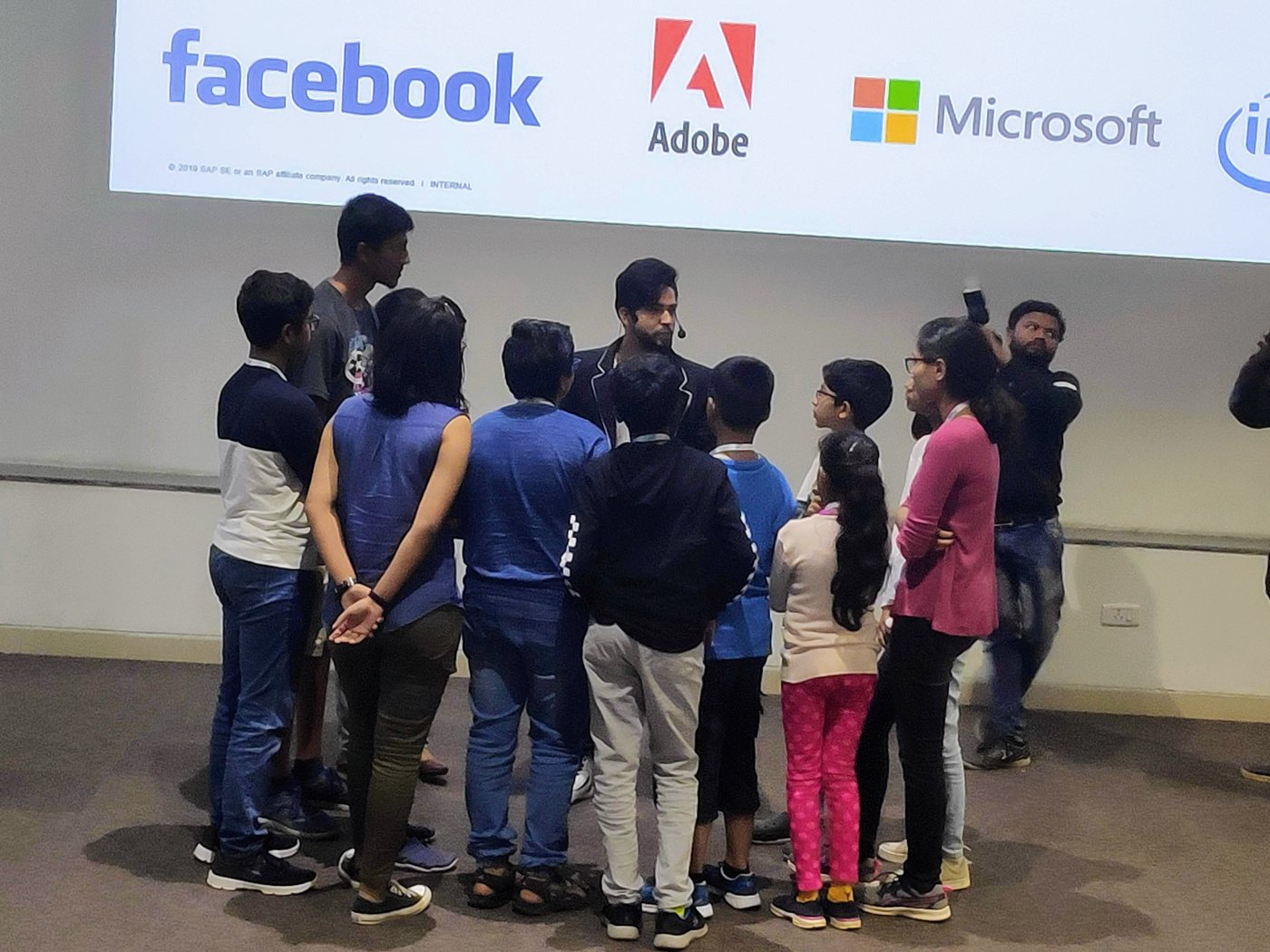 Recognition at an innovation event